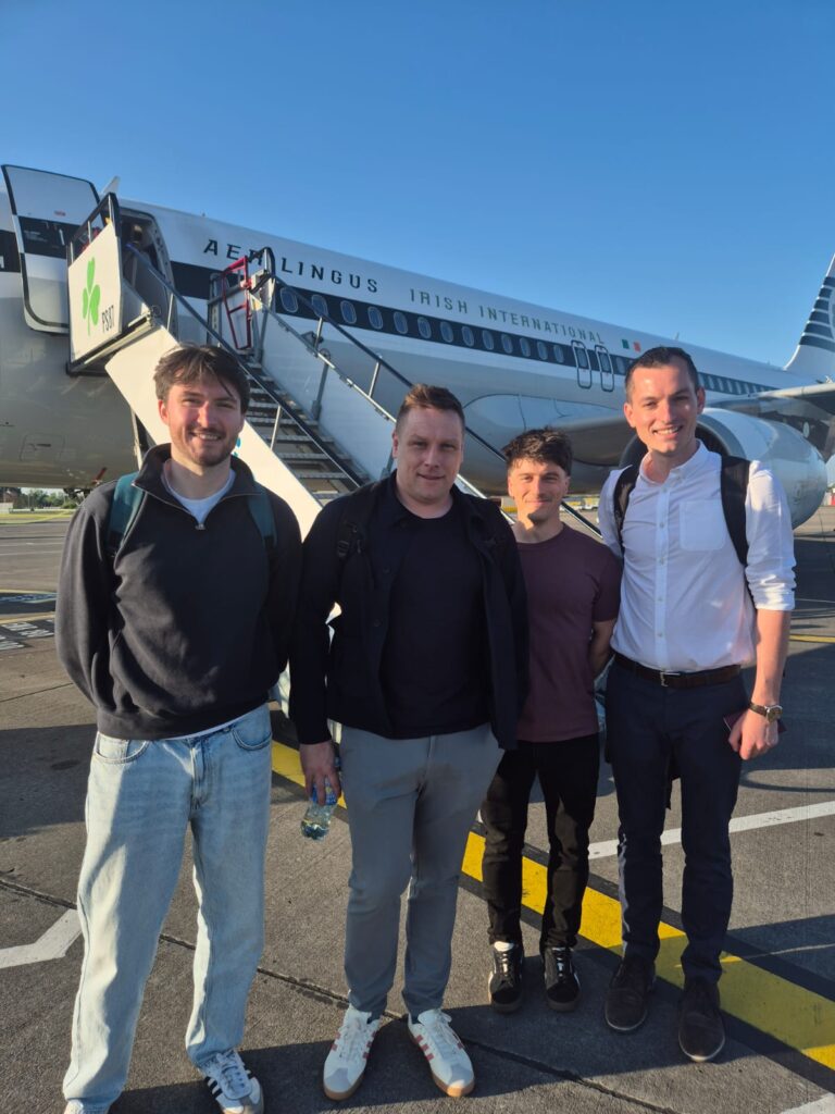 The Passive Dynamics delegation include Eoin Gahan, Ciarán McCabe, John Treanor & Liam Guinan.